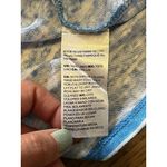 Chico's Linen Stripe V-Neck SS T-Shirt Womens 0 (S) Tropical Jade Beach Travel Photo 5