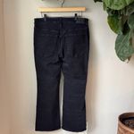 Madewell Black Curvy Kickout Crop Jeans Photo 3