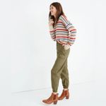 Madewell  High-Rise Cargo Fatigue Pants Distant‎ Surplus Green Utility Joggers 26 Photo 8