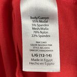 Avia  Size Large Flowy Coral Tank Top Yoga Workout Gym Running Loose Boxy Photo 4