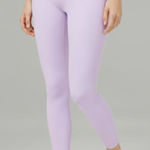 Lululemon Align Pant 25" Lavender Dew High-Rise Yoga Leggings Nulu Fabric 14 Photo 3