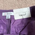 Liz Claiborne Purple Crop Mid Rise Pants Photo 2