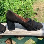 Vera Pelle  Black Suede Shoes Sz 40 (10) NWOT Photo 1