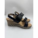 Dolce Vita Black Esmaya Espadrille Platform Wedge Sandals NEW Size 10 Photo 10