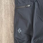 Black Diamond  Women's Black Outdoor Pants Size Medium High rise Straight Leg Photo 5