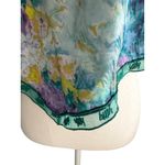 YITTY Fabletics Lizzie Multicolor Logo Silky Tank Top Size Medium Purple Photo 3