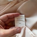 Luxology | White Floral Lace/Blush Pink Fitted Cocktail Dress sz 10 Photo 4