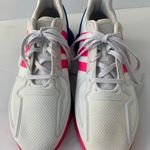 Adidas ZX 2K Flux W in Crystal White Shock Pink Blue Photo 2
