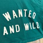 Ringers Western Australia Wanted And Wild Green Cropped T Shirt Small Photo 2