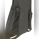 PETA2 Only Bullies Wear Bunnies distressed multicolor tank top Black Photo 2