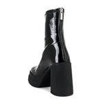 Free People  Women’s Patent Leather Platform Boots Goth Ankle Booties Size 36 Photo 5