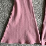 Urban Outfitters Out From Under Ryan Ribbed Flare Pant Knit  Festival Pink Large Photo 4