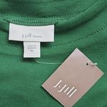 J Jill Ponte Green Ruffle Hem Stretch Long Sleeve A Photo 6