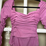 Princess Polly  Delany Mesh Ruched Bodysuit - 4 Photo 3