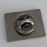 Yellowstone National Park Metal Pin Travel Wyoming Mountain Souvenir Collectible White Photo 1