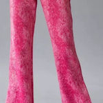 Urban Outfitters  vivica pink snakeskin‎ faux leather low rise pants Photo 0