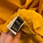 SheIn Yellow Ruffle Peplum Flowly Tank Top Photo 2