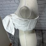 NWT Malibu bum tie front crop size small White Photo 4