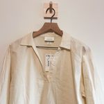 Monki NWT!  100% Cotton Poplin Top Size S Photo 5