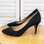 INC International Concepts Zitah Rhinestone Bling Covered Pumps Heels Black 7 Photo 2