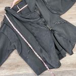 Free People cmon hooded cardigan jacket in black Photo 8