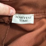 Vintage NEW Harvest Time Brown High Waisted Slacks Pants Women's Size 34 Waist Photo 5