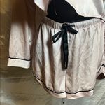 Stars Above  Blush Pajama Set with Black Piping Photo 1