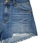 REWASH  Women’s Super High Rise Wedge Vintage Reunion Jean Shorts Size 5/27 Photo 3