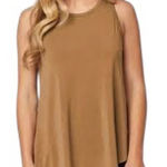 Shebird The Freedom Racerback Bra Tank Sz 5 M/L Tan Size L Photo 0