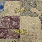 Celeste Patchwork Artsy Bohemian Floral Blazer Sz M/L Size L Photo 6