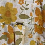 Billabong  Yellow and Green Floral Shirt Photo 4