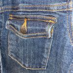 J.Crew Trucker Jean Jacket Women Cropped 02661 Blue Denim Stretch size XS Photo 5