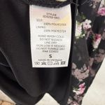 All in Favor  Floral Wrap Dress Coquette Girlhoodcore Balletcore 90's Pink Black Photo 4