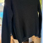EXPRESS Black Open Back Sweater Photo 2