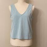 Madewell | Jacquard Peekaboo-Back Crop Tank Photo 2