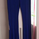 NEW Blue Flare Pants Size M Photo 0