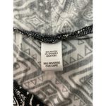 Cato  Sleeveless Jersey Knit Tank Top Womens S Scoop Neck Zipper Back Geometric Photo 8