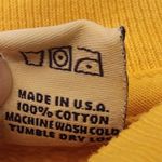 Sporty & Rich SERIF LOGO TIE DYE Yellow CREW Sweatshirt Size Small Photo 11