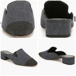 Veronica Beard  blue indigo mules NEW Photo 5