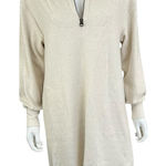 Faherty NWT Cream Legend Quarter Zip Dress Size XS Photo 0