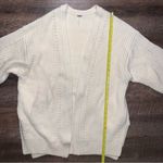 Free People  Nightingale Cardi Sweater Cardigan Khaki Size Medium Photo 7