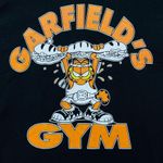 Nickelodeon Garfield's Gym Lifting Subs Poster Tee M Photo 1