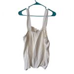 Allegra K  White Lace Trim Top Photo 2