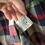 Pepaloves 🎀 Tartan Flannel Mini Dress Pockets XS Red Photo 5