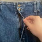 Vintage GV Blue Jeans Paper bag Denim Jeans Non stretch jeans mom jeans Size 12P Photo 2