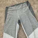 Outdoor Voices Leggings Tri-Tone Colorblock Gray White Warm Up Women's XL Photo 7