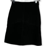Rampage ‎ Suede Leather Black Skirt Photo 0