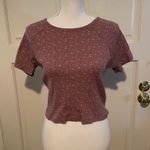American Eagle  Cropped Short Sleeve Top Photo 0
