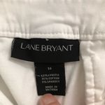Lane Bryant white cuffed pants 16 Photo 4