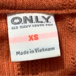 Only  Women's Vibrant Orange Sweatshirt Photo 3